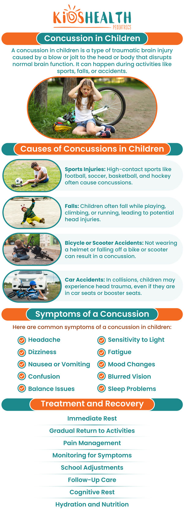 A concussion is a type of traumatic brain injury that can occur in children. Concussion symptoms may not show up right away and may take several hours or even days to occur. Children who have concussions frequently experience physical side effects, including headaches. Along with a sensitivity to light and noise, they may also experience impaired vision, weariness, dizziness, nausea, vomiting, and fatigue. Memory loss, attention issues, confusion, and feelings of fog or disorientation are some cognitive symptoms. Concession's effects can differ from child to child. If your child is showing any of these symptoms, visit us. Dr. Maria Nabong. is a board-certified pediatrician who will provide your child with the best care. For more information, reach out to talk to one of our friendly and experienced staff members today or book an appointment online. We Have 2 Pediatric Clinics in Scottsdale, AZ & Glendale, AZ. A concussion is a type of traumatic brain injury that can occur in children. Concussion symptoms may not show up right away and may take several hours or even days to occur. Children who have concussions frequently experience physical side effects, including headaches. Along with a sensitivity to light and noise, they may also experience impaired vision, weariness, dizziness, nausea, vomiting, and fatigue. Memory loss, attention issues, confusion, and feelings of fog or disorientation are some cognitive symptoms. Concession's effects can differ from child to child. If your child is showing any of these symptoms, visit us. Dr. Maria Nabong. is a board-certified pediatrician who will provide your child with the best care. For more information, reach out to talk to one of our friendly and experienced staff members today or book an appointment online. We Have 2 Pediatric Clinics in Scottsdale, AZ & Glendale, AZ.