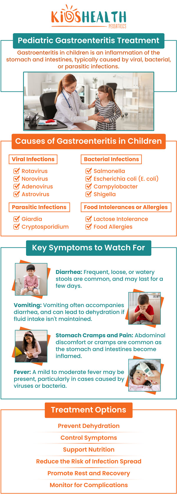 Frequently referred to as the stomach flu, gastroenteritis is a common illness that can cause cramping in the abdomen, vomiting, diarrhea, and nausea. Our skilled specialists, armed with advanced medical technology and a compassionate approach, are committed to providing the highest level of care to alleviate your child's discomfort and expedite recovery. Dr. Maria Nabong offers gastroenteritis treatment at Kidshealth pediatric. Reach out to talk to one of our friendly and experienced staff members today or book an appointment online. We Have 2 Pediatric Clinics in Scottsdale, AZ & Glendale, AZ. Frequently referred to as the stomach flu, gastroenteritis is a common illness that can cause cramping in the abdomen, vomiting, diarrhea, and nausea. Our skilled specialists, armed with advanced medical technology and a compassionate approach, are committed to providing the highest level of care to alleviate your child's discomfort and expedite recovery. Dr. Maria Nabong offers gastroenteritis treatment at Kidshealth pediatric. Reach out to talk to one of our friendly and experienced staff members today or book an appointment online. We Have 2 Pediatric Clinics in Scottsdale, AZ & Glendale, AZ.