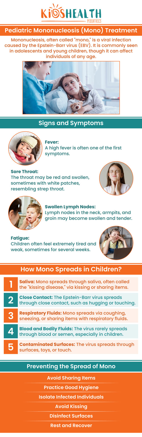 Mono is a very contagious virus, any child who has the virus can easily spread it to others if not careful. Dr. Maria Nabong and her team of experienced pediatricians at KidsHealth Pediatrics can evaluate and provide effective treatments for mono. Call us today or book an appointment online. We have convenient locations in Scottsdale, AZ, and Glendale, AZ. Mono is a very contagious virus, any child who has the virus can easily spread it to others if not careful. Dr. Maria Nabong and her team of experienced pediatricians at KidsHealth Pediatrics can evaluate and provide effective treatments for mono. Call us today or book an appointment online. We have convenient locations in Scottsdale, AZ, and Glendale, AZ.