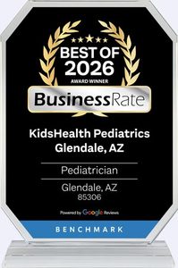 Best of 2026 Award Winner KidsHealth Pediatrics Glendale, AZ Best of 2026 Award Winner KidsHealth Pediatrics Glendale, AZ